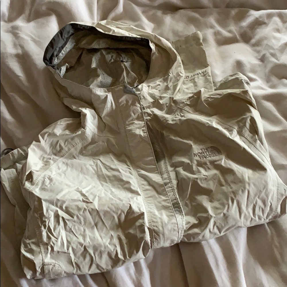 North face rain coat